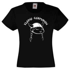 Kinder T-Shirt - Kleine Germanin - schwarz