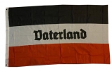 Fahne - Schwarz-Weiß-Rot - Vaterland+++Einzelstück+++