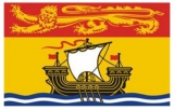 Fahne - Kanada - New Brunswick