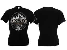 Frauen T-Shirt - Berg Heil - Motiv 2 - schwarz Frauen T-Shirt - Berg Heil - Motiv 2 - schwarz