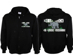 Frauen Kapuzenjacke - Kein Bock auf grünen Dünnschiss Frauen Kapuzenjacke - Kein Bock auf grünen Dünnschiss
