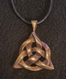 Halskette - keltischer Taliesin - Bronze