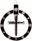 Halskette - Eisernes Kreuz - groß & rund