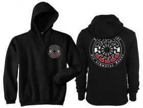 Kapuzenpullover - Schwarze Sonne - schwarz/weiß/rot Kapuzenpullover - Schwarze Sonne - schwarz/weiß/rot