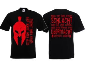 Frauen T-Shirt - Sparta - Schenkt Ihnen nichts - Nehmt Ihnen alles - schwarz/rot Frauen T-Shirt - Sparta - Schenkt Ihnen nichts - Nehmt Ihnen alles - schwarz/rot