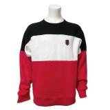 Premium Pullover - Warrior - Classic - schwarz/weiß/rot