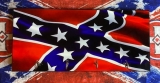 Schlüsselbrett - Wehende Südstaaten Fahne