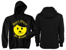 Kapuzenpullover - Nettes Gesicht - Dont worry be happy Kapuzenpullover - Nettes Gesicht - Dont worry be happy