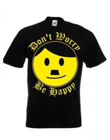 Frauen T-Shirt - Nettes Gesicht - Dont worry be happy Frauen T-Shirt - Nettes Gesicht - Dont worry be happy