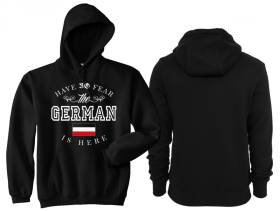 Kapuzenpullover - Have no Fear - the German is here - schwarz Kapuzenpullover - Have no Fear - the German is here - schwarz
