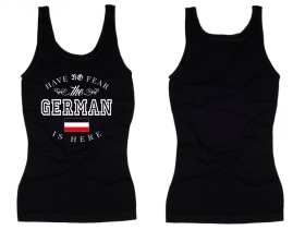 Frauen Top - Have no Fear - the German is here - schwarz Frauen Top - Have no Fear - the German is here - schwarz