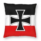 Kissen - Gösch - schwarz-weiß-rot mit Eisernem Kreuz