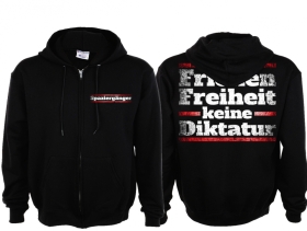 Frauen Kapuzenjacke - Spaziergänger - Frieden - Freiheit - Keine Diktatur Frauen Kapuzenjacke - Spaziergänger - Frieden - Freiheit - Keine Diktatur