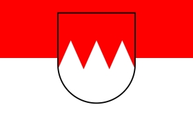 Fahne - Franken - mit Wappen (137)