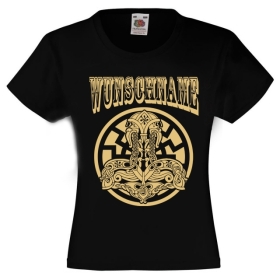 Kinder T-Shirt - Wunschname - Schwarze Sonne mit Thors Hammer - Junge Kinder T-Shirt - Wunschname - Schwarze Sonne mit Thors Hammer - Junge