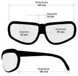 Einsatzbrille - KHS - klar