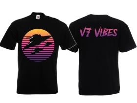 T-Hemd - Retro - V7 Vibes T-Hemd - Retro - V7 Vibes
