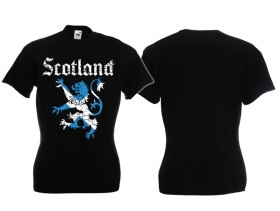 Frauen T-Shirt - Scotland - schwarz Frauen T-Shirt - Scotland - schwarz