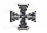 Schieferplatte - Eisernes Kreuz - Gott mit uns
