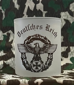 Glas Tasse - Deutsches Reich - Motiv 1