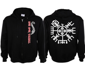 Frauen Kapuzenjacke - Sieg oder Walhall - Motiv 2 Frauen Kapuzenjacke - Sieg oder Walhall - Motiv 2