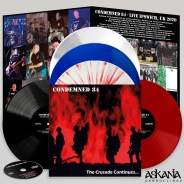 Condemned 84 - The Crusade Continues... LP+DVD - schwarz