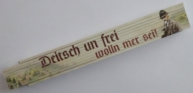 Zollstock - Erzgebirge - Deitsch un frei wolln mer sei - Anton Günther - Z181 Zollstock - Erzgebirge - Deitsch un frei wolln mer sei - Anton Günther - Z181