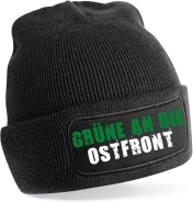 Mütze - BD - Grüne an die Ostfront - schwarz