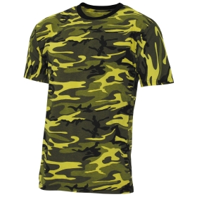 T-Hemd - MFH - gelb-camo T-Hemd - MFH - gelb-camo