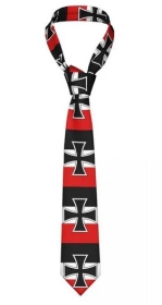 Krawatte - schwarz-weiß-rot - Gösch Krawatte - schwarz-weiß-rot - Gösch