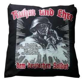 Kissen - Ruhm und Ehre - schwarz Kissen - Ruhm und Ehre - schwarz