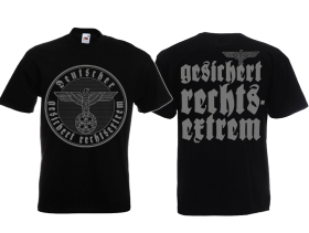 Frauen T-Shirt - Gesichert Rechtsextrem - Motiv 1 Frauen T-Shirt - Gesichert Rechtsextrem - Motiv 1