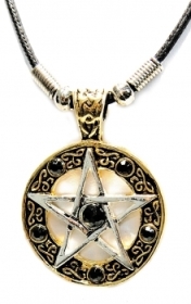 Halskette - Pentagramm - gold Halskette - Pentagramm - gold