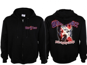 Frauen Kapuzenjacke - White Power - Dog Face - Südstaaten Frauen Kapuzenjacke - White Power - Dog Face - Südstaaten