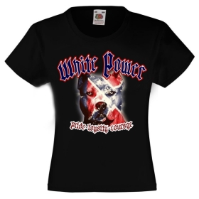 Kinder T-Shirt - White Power - Hund Kinder T-Shirt - White Power - Hund