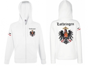 Kapuzenjacke - Lothringen - weiß Kapuzenjacke - Lothringen - weiß