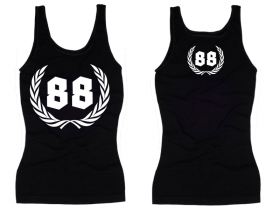 Frauen Top - 88 - schwarz - beidseitig Frauen Top - 88 - schwarz - beidseitig