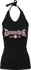 Frauen Neckholder Top - Deutscher - Hart & Zäh Frauen Neckholder Top - Deutscher - Hart & Zäh