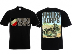 T-Hemd - Afrika Korps - schwarz T-Hemd - Afrika Korps - schwarz