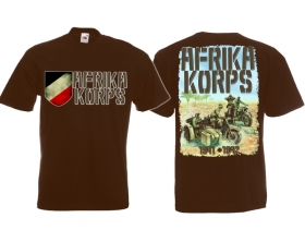 T-Hemd - Afrika Korps - braun T-Hemd - Afrika Korps - braun