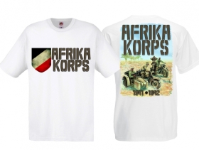 T-Hemd - Afrika Korps - weiß T-Hemd - Afrika Korps - weiß