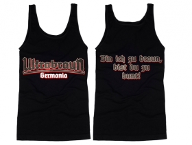 Muskelshirt/Tank Top - Ultrabraun - Premiumdruck Muskelshirt/Tank Top - Ultrabraun - Premiumdruck