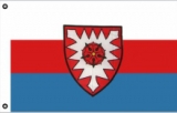 Fahne - Schaumburg Lippe mit Wappen (146)
