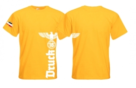 Frauen T-Shirt - Druck18 - gelb Frauen T-Shirt - Druck18 - gelb
