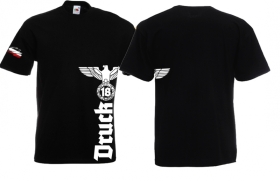 Frauen T-Shirt - Druck18 - schwarz Frauen T-Shirt - Druck18 - schwarz