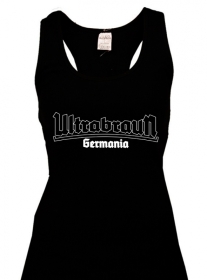 Frauen Top - Ultrabraun - schwarz - Motiv 2 Frauen Top - Ultrabraun - schwarz - Motiv 2