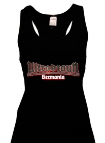 Frauen Top - Ultrabraun Germania - schwarz - Motiv 2 Frauen Top - Ultrabraun Germania - schwarz - Motiv 2