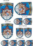 Aufkleber Set - Königreich Bayern Wappen Aufkleber Set