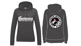 Frauen College Hoodie - Hatecore - GNLS - charcoal Frauen College Hoodie - Hatecore - GNLS - charcoal