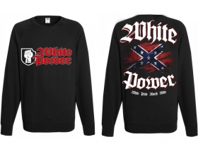 Langarmshirt - White Power - Motiv 2 - Südstaaten Langarmshirt - White Power - Motiv 2 - Südstaaten